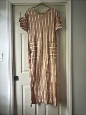 Free people beach striped Women’s Maxi Dress